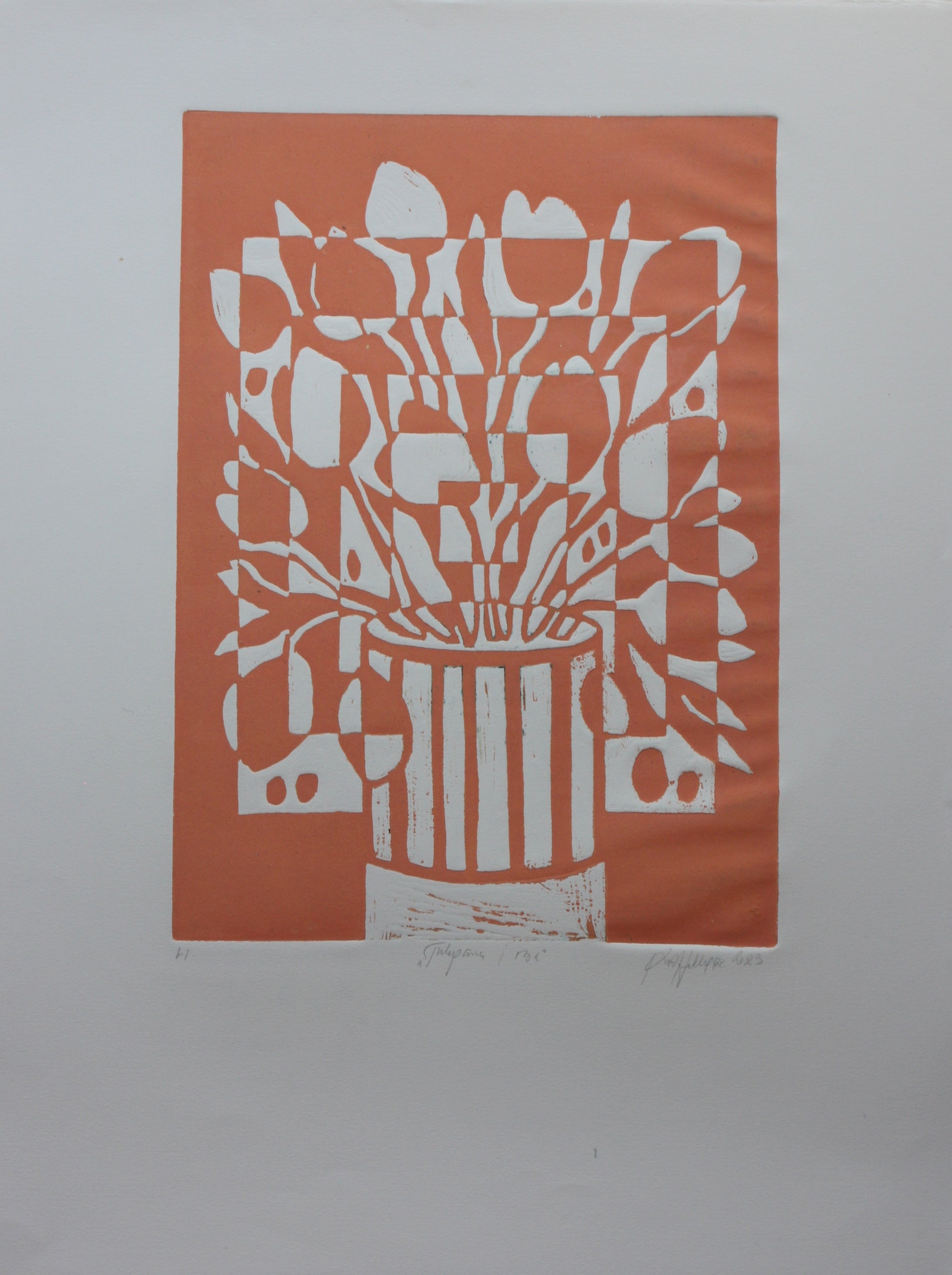 Tulipaner i rosa